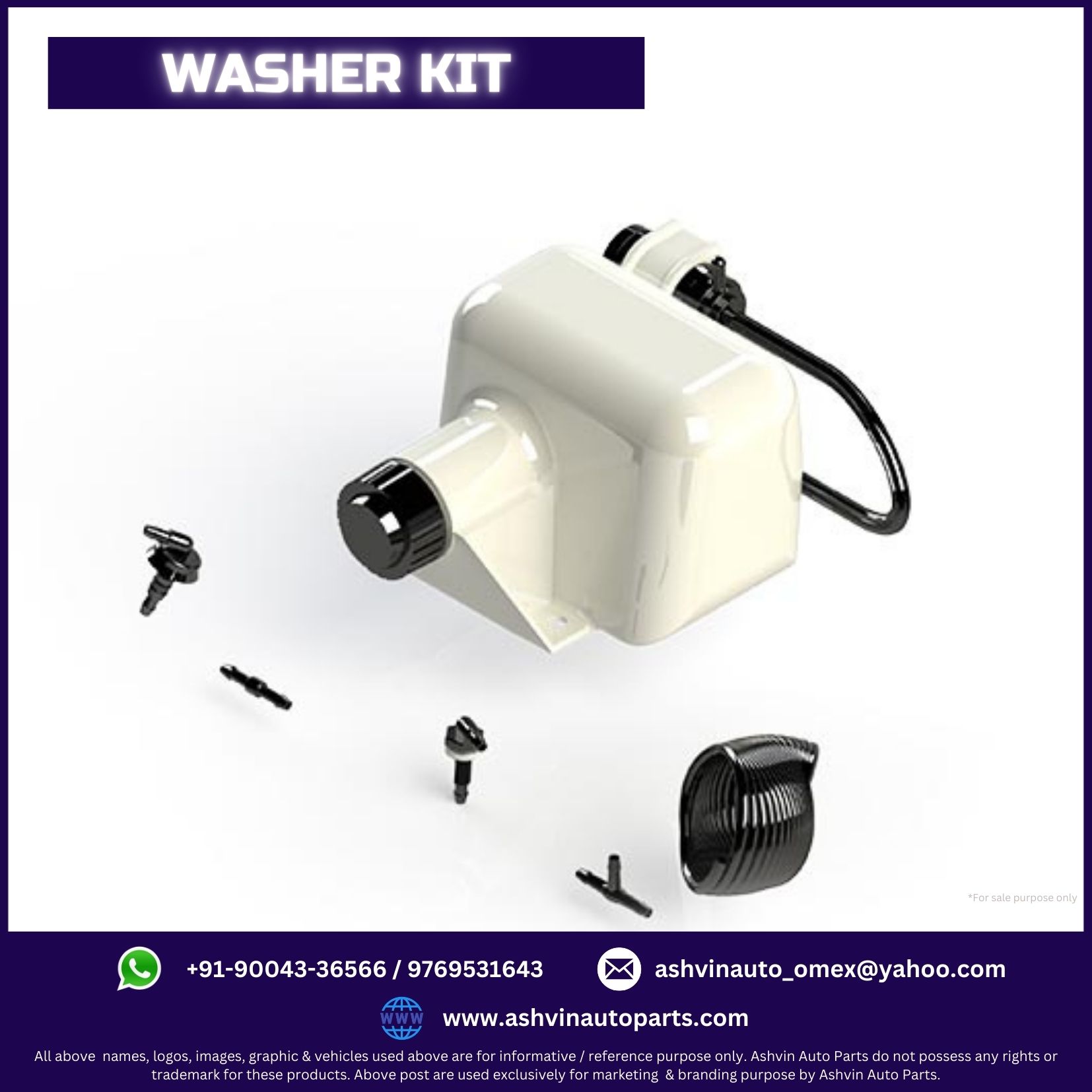 BS6 Bus Wiper Washer Unit
