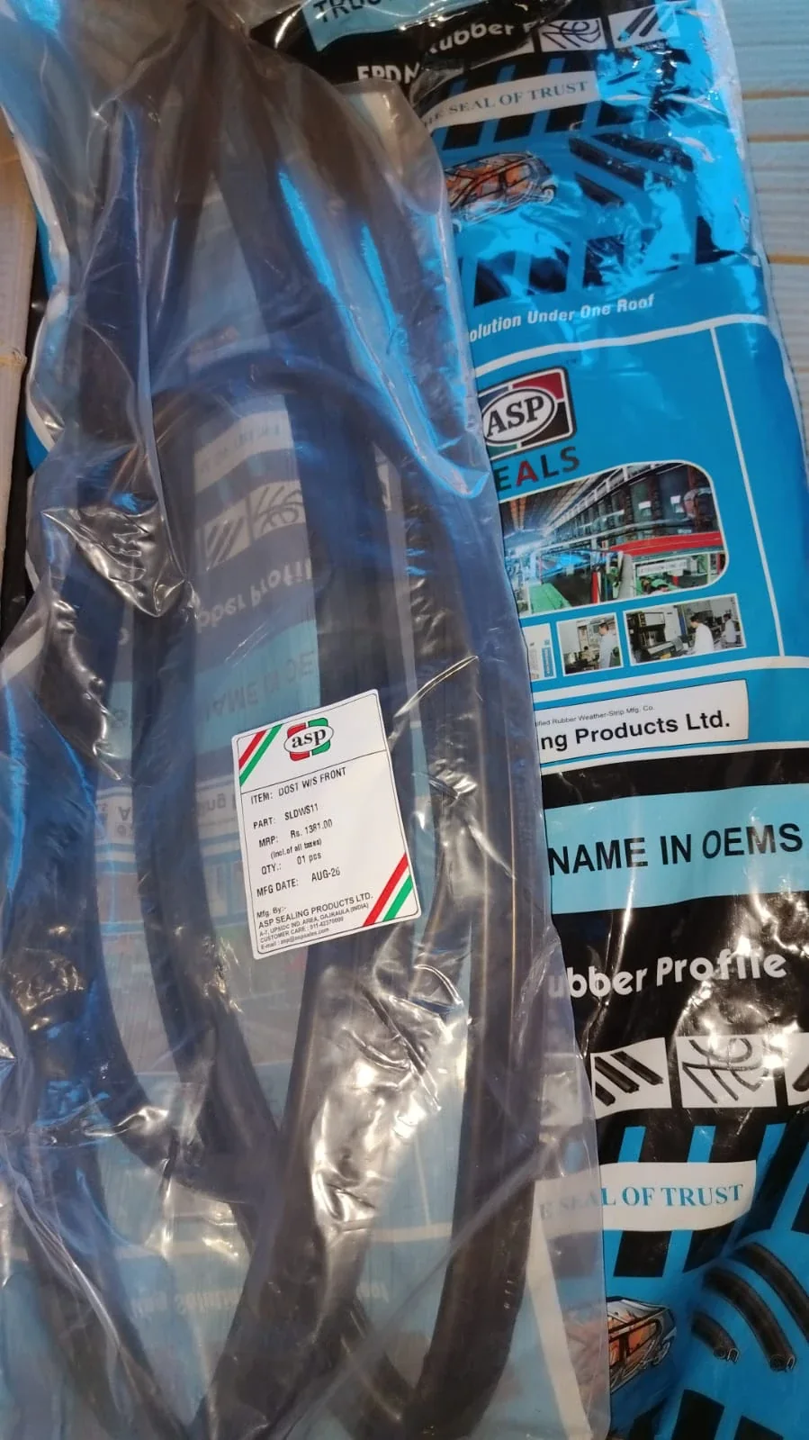 ASP AL Dost windscreen rubber