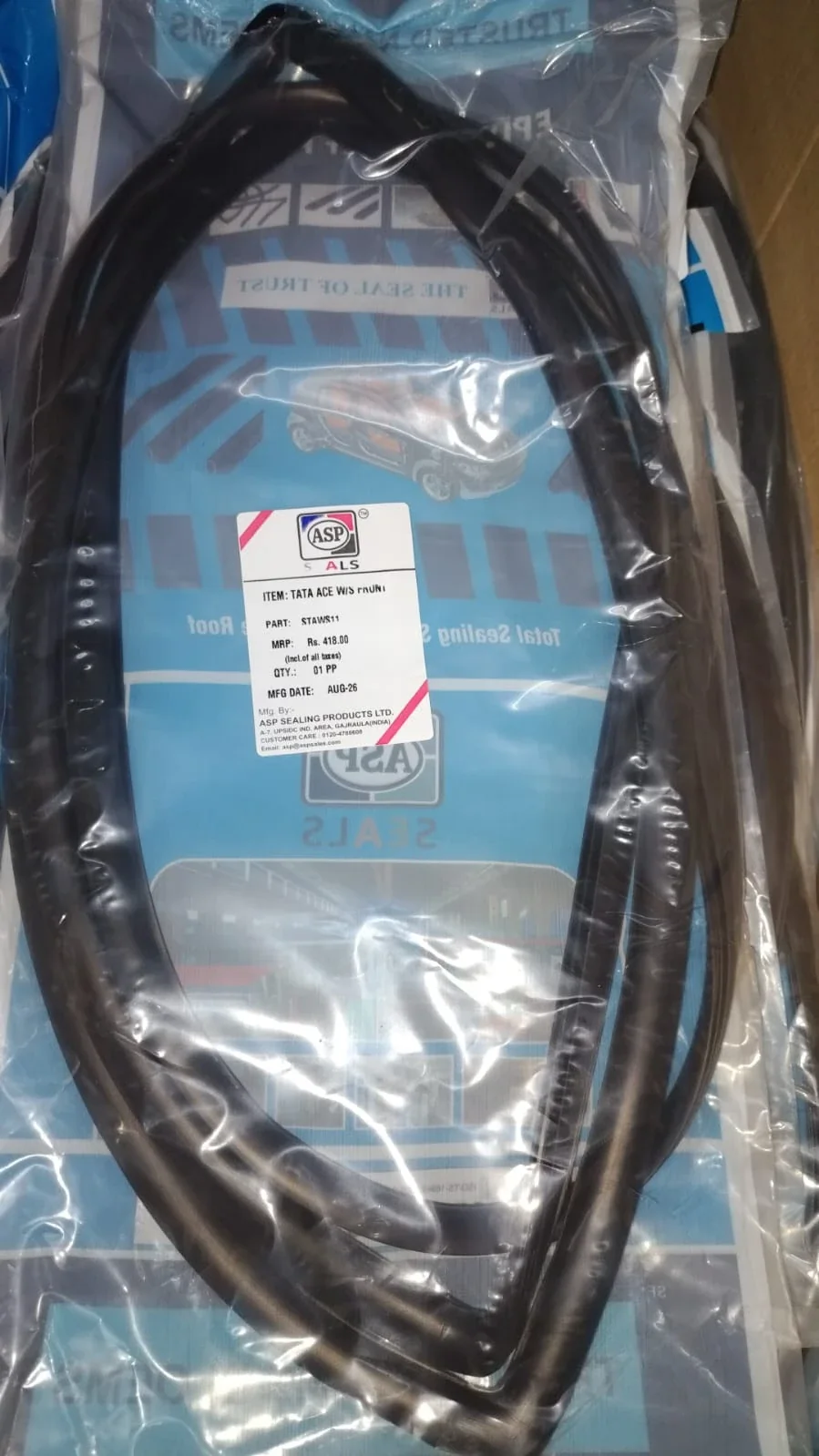 ASP Tata Ace windscreen rubber