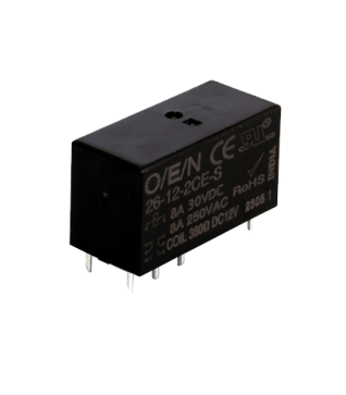 O/E/N Series 26 – High-power miniature PCB relay