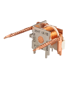 O/E/N Series 35HT – High-current automotive relay with braided leads