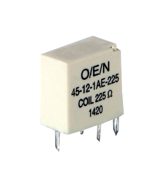 O/E/N Series 45 – Compact automotive relay for PCB assembly
