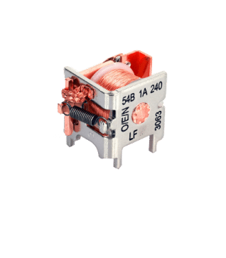 O/E/N Series 54 – Twin-contact automotive power relay for PCBs