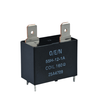 O/E/N Series 55H – Miniature PCB power relay with spade outputs